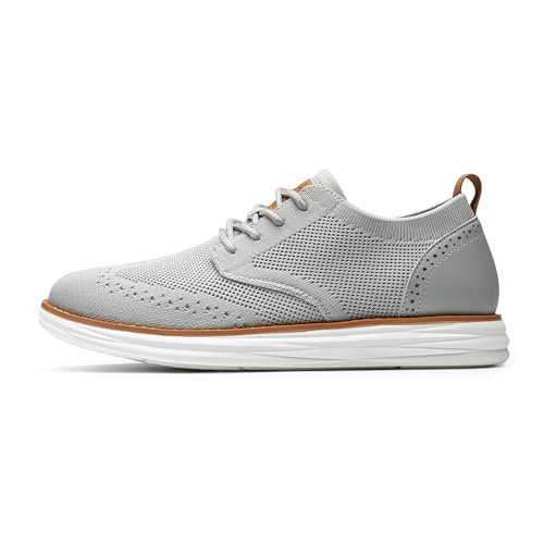 Bruno Marc Men's Lightweight KnitFlex Oxfords - Ultimate Comfort!