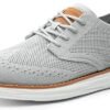 Bruno Marc Men's Lightweight KnitFlex Oxfords - Ultimate Comfort!