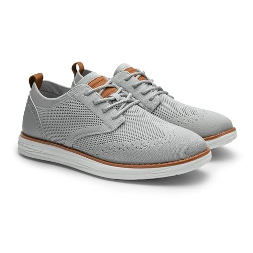 Bruno Marc Men's Lightweight KnitFlex Oxfords - Ultimate Comfort!