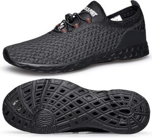 DOUSSPRT Men's Quick-Dry Aqua Water Shoes