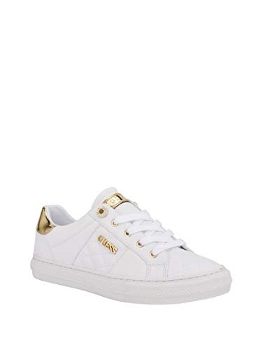 GUESS Women's Loven Sneakers: Trendy Lace-Up Comfort