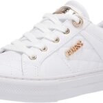 GUESS Women's Loven Sneakers: Trendy Lace-Up Comfort