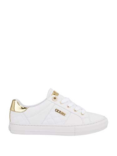 GUESS Women's Loven Sneakers: Trendy Lace-Up Comfort