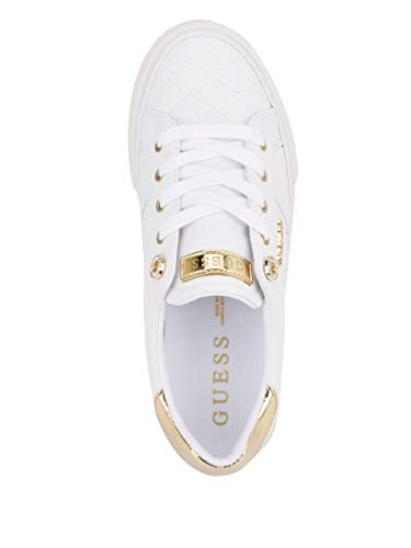 GUESS Women's Loven Sneakers: Trendy Lace-Up Comfort