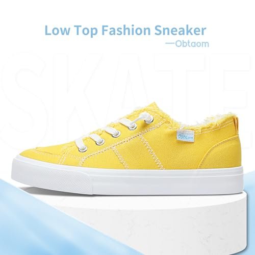 Obtaom Women's White Leopard Slip-On Fashion Sneakers