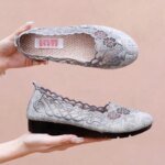 Summer Soft Sole Breathable Casual Women's Flat Shoes